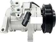 air-Conditioning Compressor， 10S17E AC Compressor Compatible with Do-dge Dakota Ram 1500 2500 Mitsubishi Raider 55056435AB RL056444AC R5116834AD RL116834AD 551114113AA