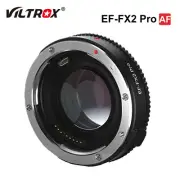 Viltrox EF-FX2 Pro AF Lens Mount Adapter 0.71x Focal Reducer Speed Booster Ring