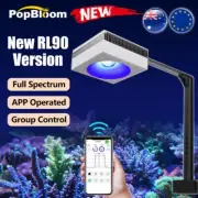 PopBloom RL90 WiFi Marine Led Aquarium Light LED Reef Coral Lamp With Arm Kit