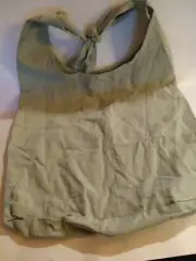 Cotton Lined Reusable Bulk Storage Bag tote, groceries, Washable, light green