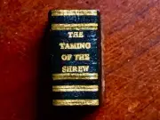Shakespeare Dollhouse Micro Miniature Book: Taming of the Shrew / Barbara Raheb
