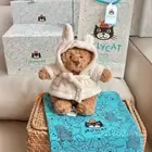 Jellycat Bartholomew Bear 10.24" Bathrobe Plushie Doll Soft Stuffed Plush Toy