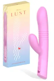 Wild Secrets Lust 10" Thrusting Rabbit Vibrator
