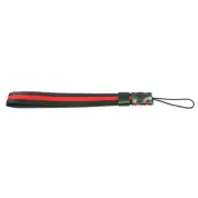 Red/Black Camera Wrist Strap Compatible w/ Fuji Mini 9/8/25/50/7/90/Wide 300