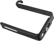 Hohopeti Door Coat Rack Hook up Organizer Metal Door Hooks Key Holder for Wall Pack Black