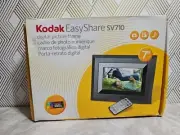 Kodak EasyShare Digital Picture Frame SV710 7inch Built in Speakers Remote NIB