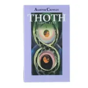 Thoth Tarot Cards 78 Cards Deck Mysterious Divination Oracle Playing Card Board