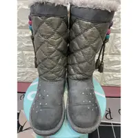 在飛比找蝦皮購物優惠-Skechers女童灰色雪靴