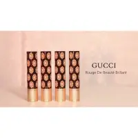 在飛比找蝦皮購物優惠-現貨 GUCCI 2021全新色 傾色琉光唇膏 小碎花