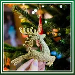 配件掛聖誕樹裝飾馴鹿形狀