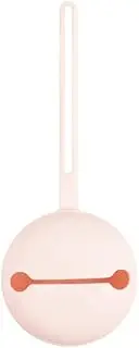 Silicone Soother Dummy Case Holder (Baby Pink)