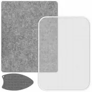 17"X13.5" Wool Ironing Mat for Quilters with Iron Mesh Cloth Wool Pressing Pa...