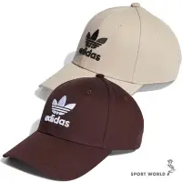 在飛比找Yahoo!奇摩拍賣優惠-Adidas 帽子 老帽 刺繡 棉 燕麥/咖【運動世界】IL