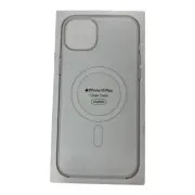 Genuine Apple iPhone 15 PLUS (6.7") Silicone Case w/Magsafe (Clear)
