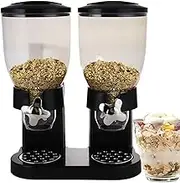 Rice Dispenser - Pantry Grain Dispenser,Odor-Proof Anti-Spill Cereal Container for Rice Grain Dry Food Snack Candy Kitchen Organization Pantry Meal Prep