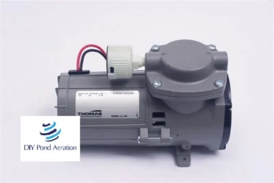NEW THOMAS 107CCD18 30 PSI Diaphragm Compressor/Vacuum Pump 22"hg w/ Filter 220V