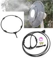 Blupure Fan Misting System, Mist Ring Kits with Brass Misitng Nozzle, 12Inch NEW