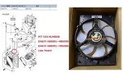 SUZUKI CARRY DA63T Late Model Condenser Fan Assembly A/C GENUINE PARTS MINI