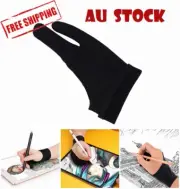 Two Finger Glove Artist Professional Graphic Tablet Sketch Drawing 4 Sizes Palm