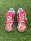 N. Minaj ‘P!nk Friday 2’ Custom Air Force 1’s & Rope Laces & OFF-WHITE Lacing