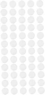 MINAOLULUS 2sets Epoxy Round -Safe Poster Stickers Gel Noiseless Door Handle Covers Easy to Install 30pcs*2