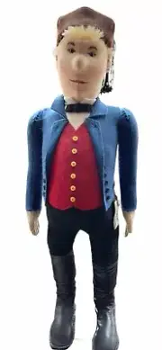 Steiff Limited Ed. Peasant Jorg Felt Doll #104/3000 COA Box Collectible Vintage