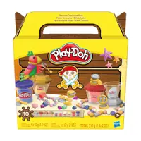 在飛比找PChome24h購物優惠-《 Play-Doh 培樂多 》海盜尋寶閃亮黏土提盒F738