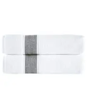 Brooks Brothers Ottoman Rolls 2pc Bath Sheets