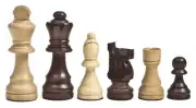 Traditional Tournament Wood Staunton Style Chessmen Set