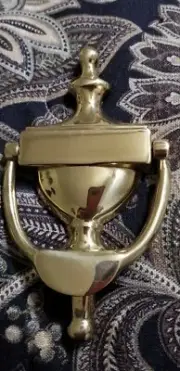 Kirk & Matz Gold Door Knocker