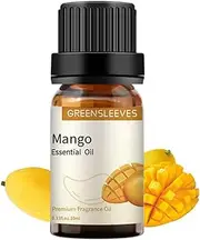 GREENSLEEVES Mango Scented Oil, Premium Grade Fragrance Oil 10ml for Diffusers, Humidifiers, Aromatherapy (Mango)