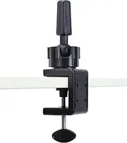 GEX Metal Wig C Clamp Stand Holder for Mannequin Manikin Training Practise Head Wig Display Styling Black Colour