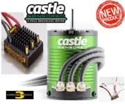 Castle Creations SV3 Waterproof 12v ESC w/ 1406-7700kV Sensored Brushless Motor