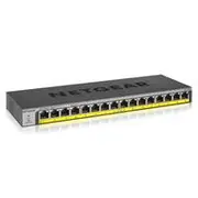 Netgear GS116PP-100AJS 16-Port PoE+ Gigabit Ethernet Unmanaged Switch with 183W PoE Budget