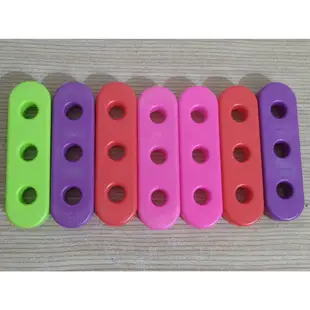 二手品 智高 基礎小零件 Gigo創意家/小工程師 積木組合益智玩具 散裝補充單售 3孔 5孔橢圓兒童DIY組裝玩具