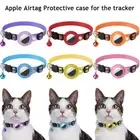 Protetive Case For Apple AirTag Pet Dog Cat Adjustable Reflective Collar Stra ]