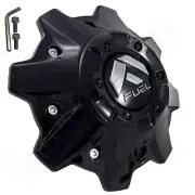 Fuel Wheels Gloss Black Custom Wheel Center Caps # 1001-83GB / M-447 (1 CAP) NEW