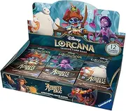 Ravensburger 11098466 Disney Lorcana: Azure Sea Display with 24 Booster Packs