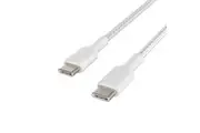 Belkin Braided USB-C to USB-C Cable 1M- White