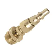 New 1lb Propane BBQ Grill Disposal Adapter Regulator for 1/4" Quick Connect Plug