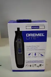 -NEW- Dremel Lite 7760-N/10 Cordless rechargeable rotary tool kit NIB