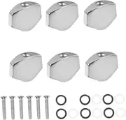 CATIEBYE 6 Sets Durable Guitar Tuning Handles Tool for Stringed Instruments String Essential for Guitarists Replacement for Worn Tuning Pegs