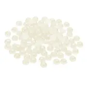 600Pcs Flatback Pearls Beads, 8mm Flatback Pearls, Beige
