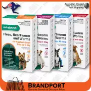 ALL WORMER FLEA HEARTWORM ARISTOPET DOG PUPPY ✅3-6 months SPOT-ON TREATMENT✅FAST