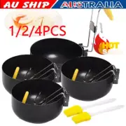 Egg Boiler Stainless Steel Egg Cooker Collapsible Hang Ear Poached Egg Cup Xmas
