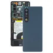 For Sony Xperia 1 III Original Battery Cover Rear Back Glass Camera Lens (Grey)