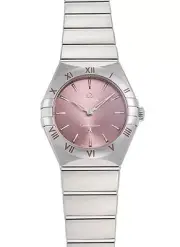 OMEGA Constellation Manhattan Brush Quartz 131.10.28.60.11.001 woman