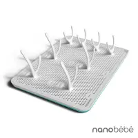 在飛比找momo購物網優惠-【nanobebe】輕巧奶瓶晾乾架