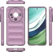 Cover Compatible with Huawei Mate 60 Pro 5G,Compatible with Huawei Mate 60 Pro Plus 5G Camera Protection Anti-Drop TPU Mobile Soft Case Purple