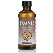 DMSO Highest Grade 99.9% Dimethyl Sulfoxide 70% 100ml Glass Bottle + Pipette